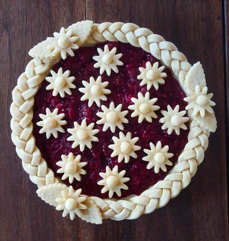 Пирог фото цветов De prachtige taarten van Karin Pfeiff-Boschek Pie crust designs, Pie crust, Crea