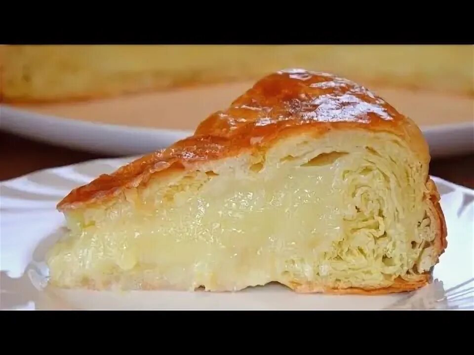 Пирог фытыр фото ПИРОГ "ФЫТЫР" (Вкуснейший Египетский пирог с ЗАВАРНЫМ КРЕМОМ!) Марьяна Рецепты -