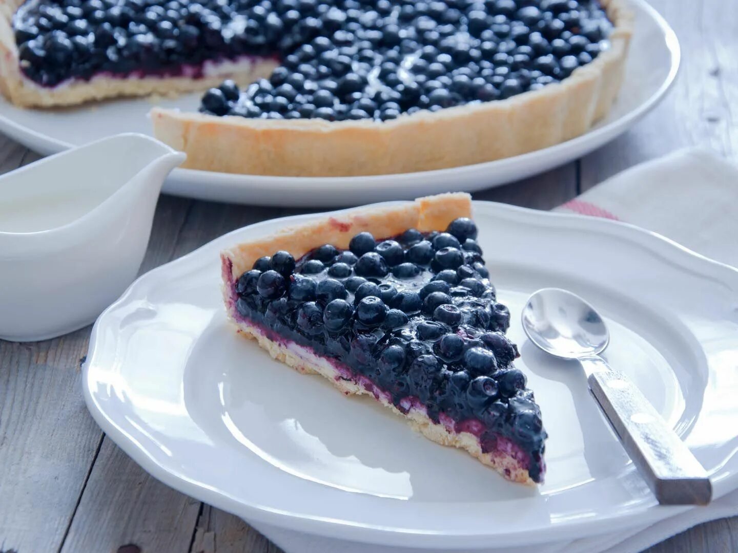 Пирог голубика с фото Can pie be healthy? Try this one, featuring antioxidant-rich blueberries, fresh 