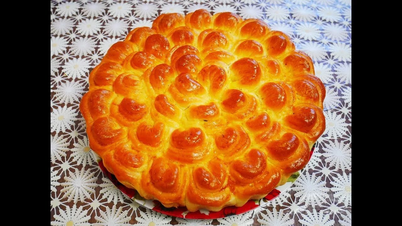Пирог хризантемы фото ПИРОГ с ливером ХРИЗАНТЕМА пирог рецепт ВКУСНАЯ домашняя выпечка рецепт - YouTub