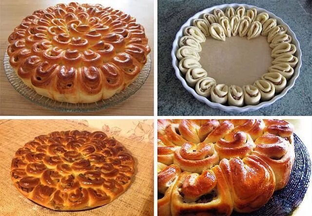 Пирог хризантемы рецепт с фото МЯСНОЙ ПИРОГ "ХРИЗАНТЕМА"! Дорогие кулинары! Чтобы не потерять рецепт,... Изобил