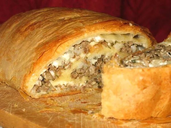 Пирог из фарша в духовке фото Салаты с свиным сердцем Idee alimentari, Pasta sfoglia, Rotoli di pasta sfoglia