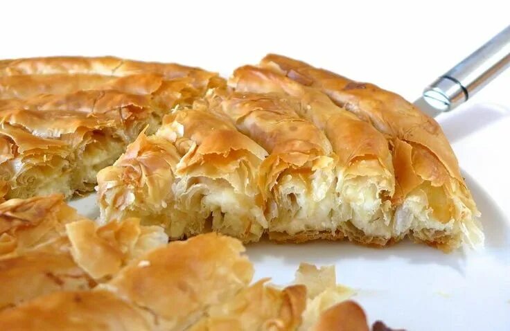Пирог из фило с фото Tip Ημέρας Argiro.gr Greek cheese, Greek cheese pie, Cheese pie recipe