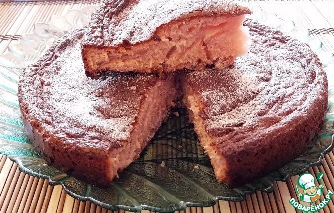 Пирог из киселя фото Пирог-губка на киселе - кулинарный рецепт