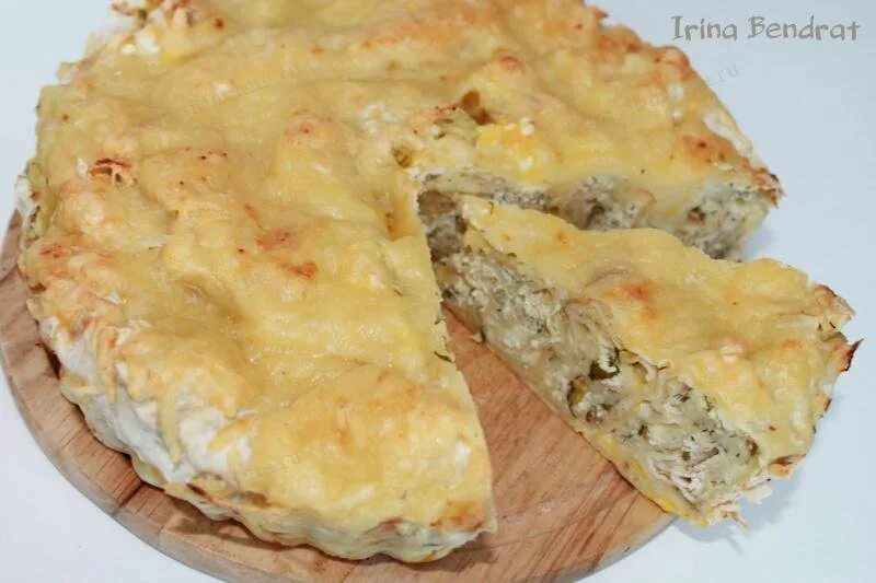 Пирог из лаваша с фото пошагово Пирог из лаваша с творожной начинкой - Пироги и пирожки
