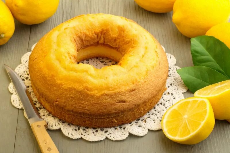 Пирог из лимонов рецепт с фото Простые рецепты кексов от Шефмаркет