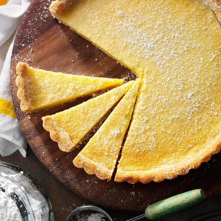 Пирог из лимонов рецепт с фото Shortbread Lemon Tart Recipe Tart recipes, Food processor recipes, Lemon tart re
