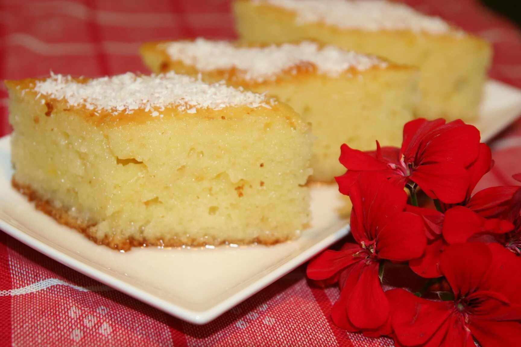 Пирог из манки фото рецепт Пирог из манки - CoffeePapa.ru