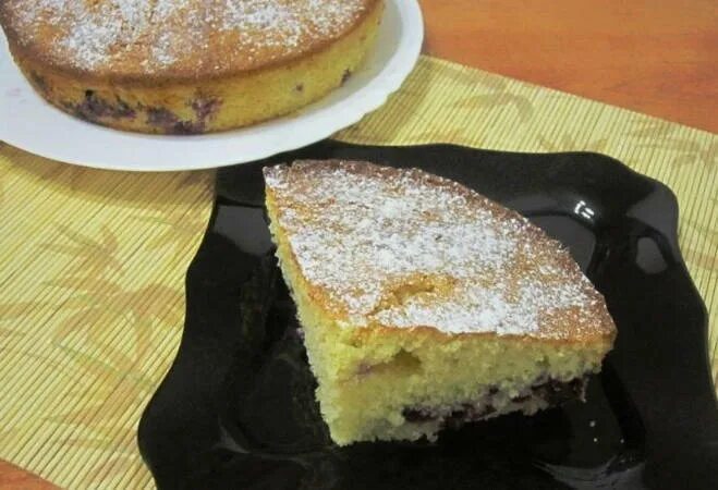 Пирог из манки с фото Пирог с черной смородиной - 21 рецепт простых и вкусных с пошаговыми фото