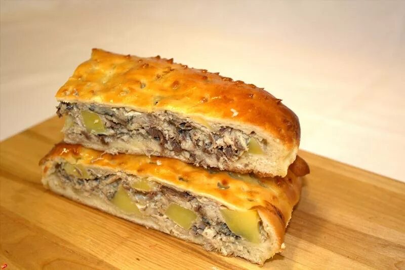 Пирог из скумбрии свежемороженой рецепты с фото Пирог со скумбрией и картофелем от Обедовъ Екатеринбург Единая Служба Заказов Le