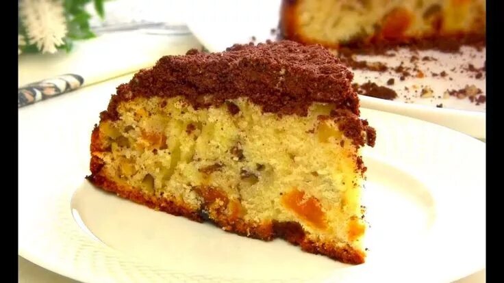 Пирог к чаю на кефире фото Простой и Быстрый Пирог на кефире к Чаю Food, Yummy food, Baking recipes