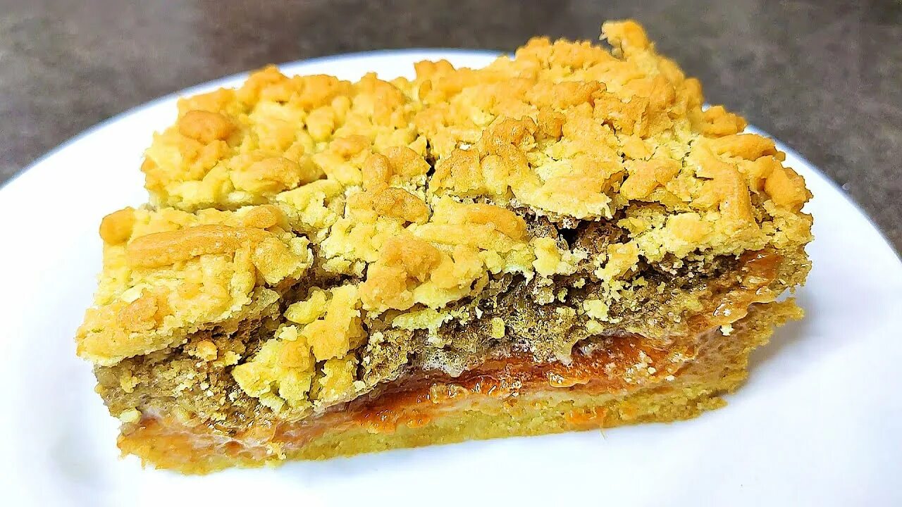 Пирог каракуль с вареньем рецепт с фото Это наверное самый вкусный тертый пирог, который я готовила! Очень нежный и расс