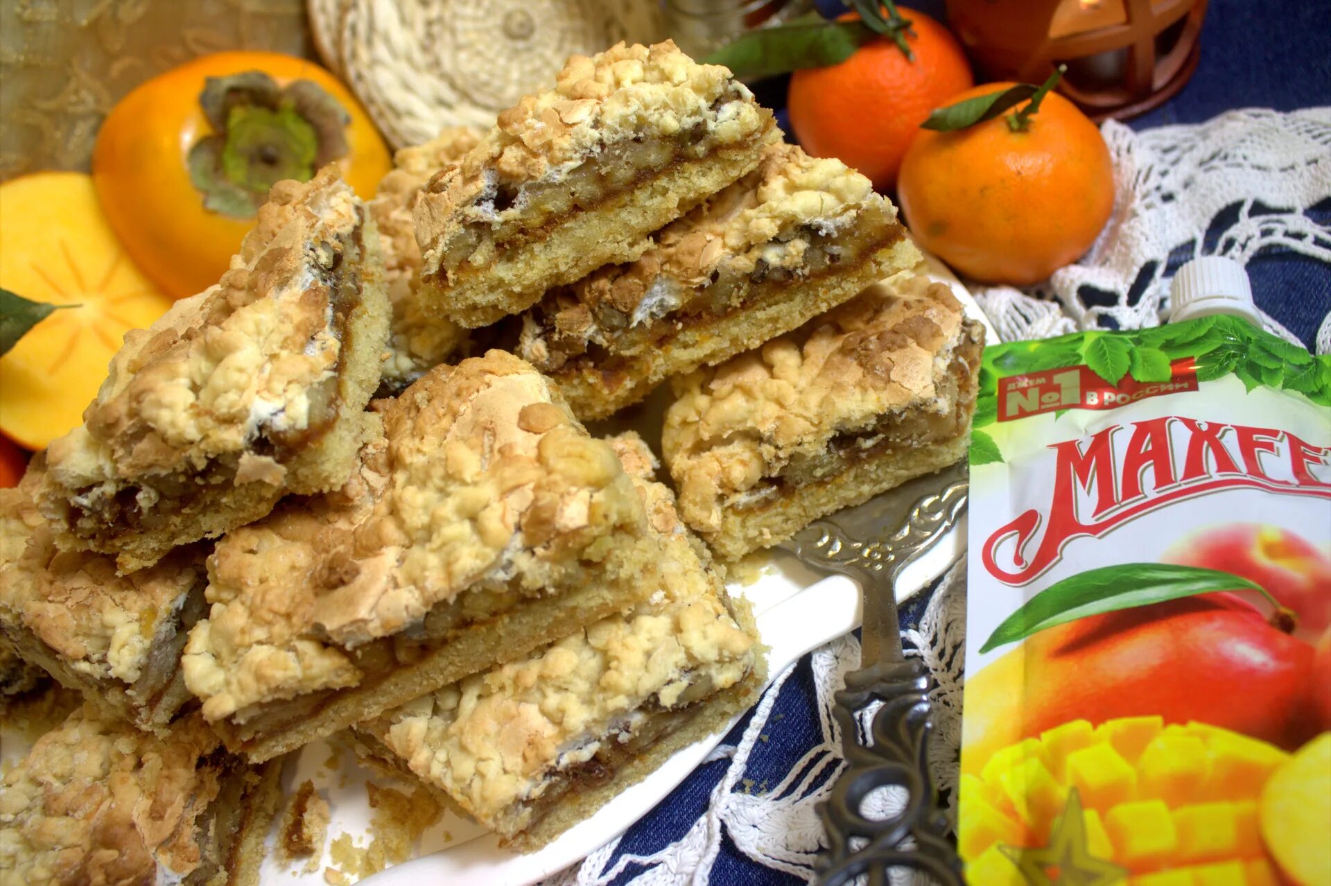 Пирог каракум рецепт с фото Пирог каракуль с джемом "махеевъ" "кусочки лета" - пошаговый рецепт с фото (8509