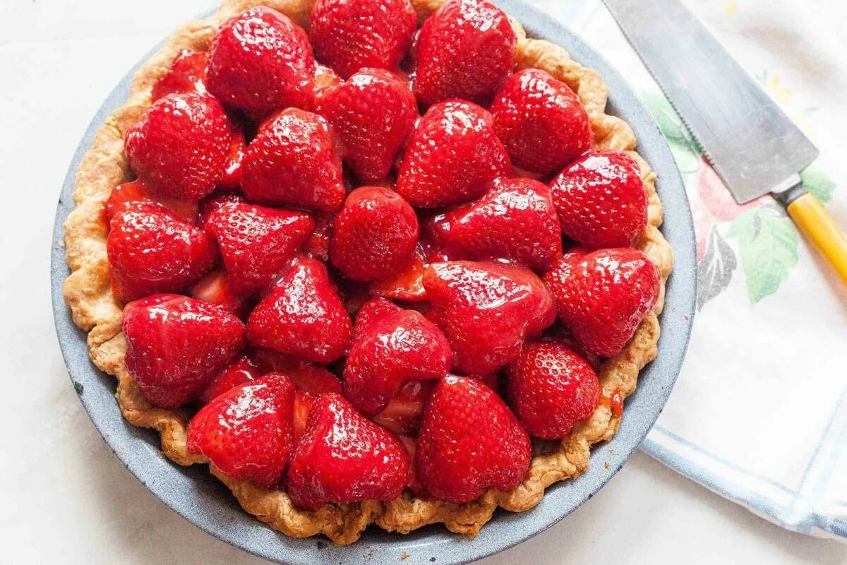 Пирог клубника фото 18 Irresistible Strawberry Desserts to Savor and Share