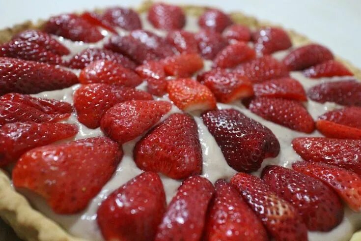 Пирог клубника фото Torta alle fragole Strawberry pie, Raspberry cream pies, Strawberry cream pies