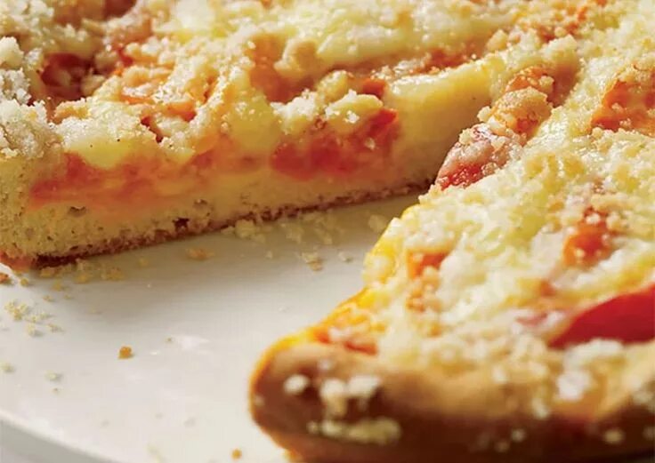 Пирог кухен рецепт с фото пошагово Mom's Gourmet Apricot Pie Recipe from Smith's " Smith Dairy Recipe Apricot recip