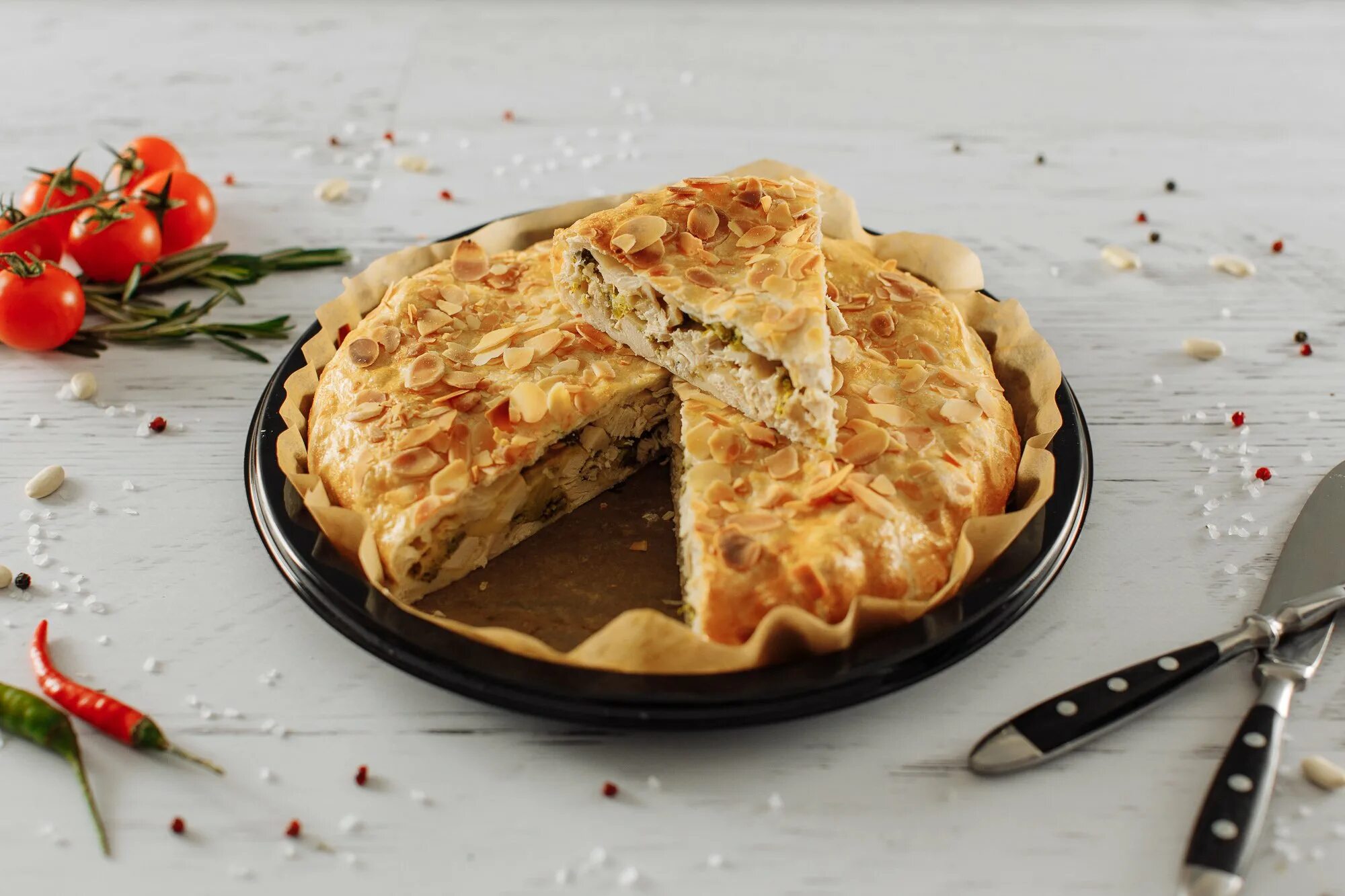 Пирог курица рецепты фото Ivinsight - Закрытый пирог с курицей