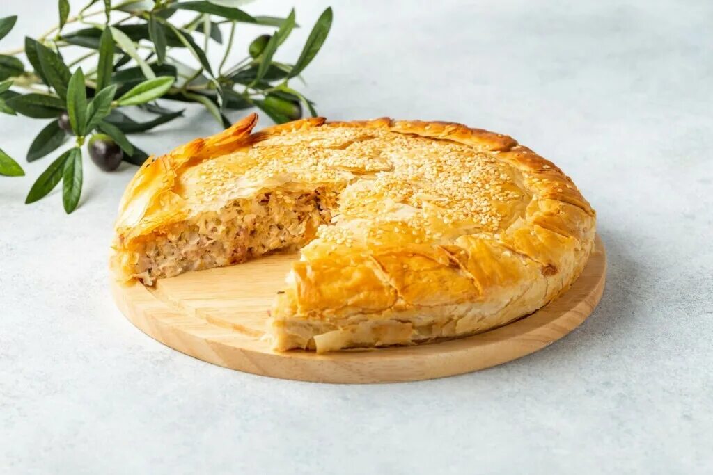 Пирог курица рецепты фото Котопита Пирог с курицей