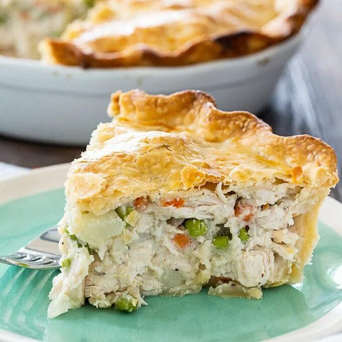 Пирог курица рецепты фото Easy Chicken Pot Pie Recipe Easy chicken pot pie, Chicken pot pie, Chicken pot p