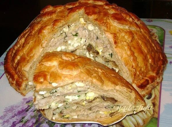 Пирог курник рецепт пошаговый с фото Чем отличается курник от: найдено 87 изображений