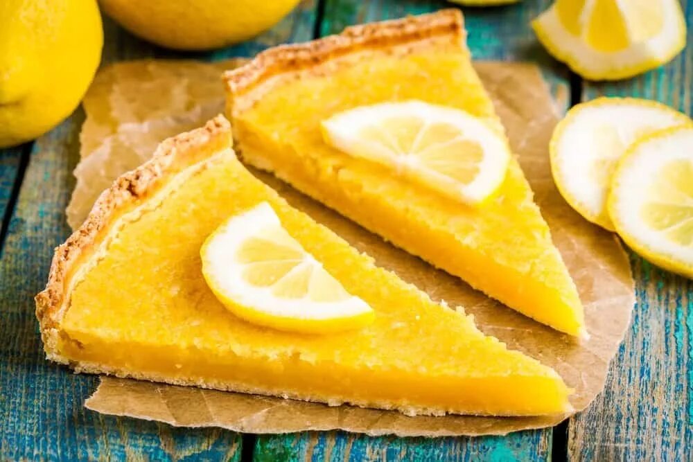 Пирог лимонник фото Easy Lemon Tart in Five Simple Steps - Chopnotch