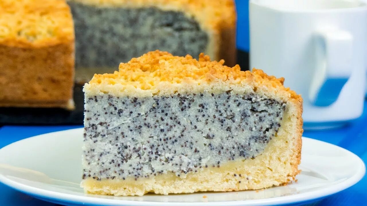 Пирог маковый рецепт пошагово с фото Десерт которым хочется наслаждаться каждый день - немецкий маковый пирог с творо
