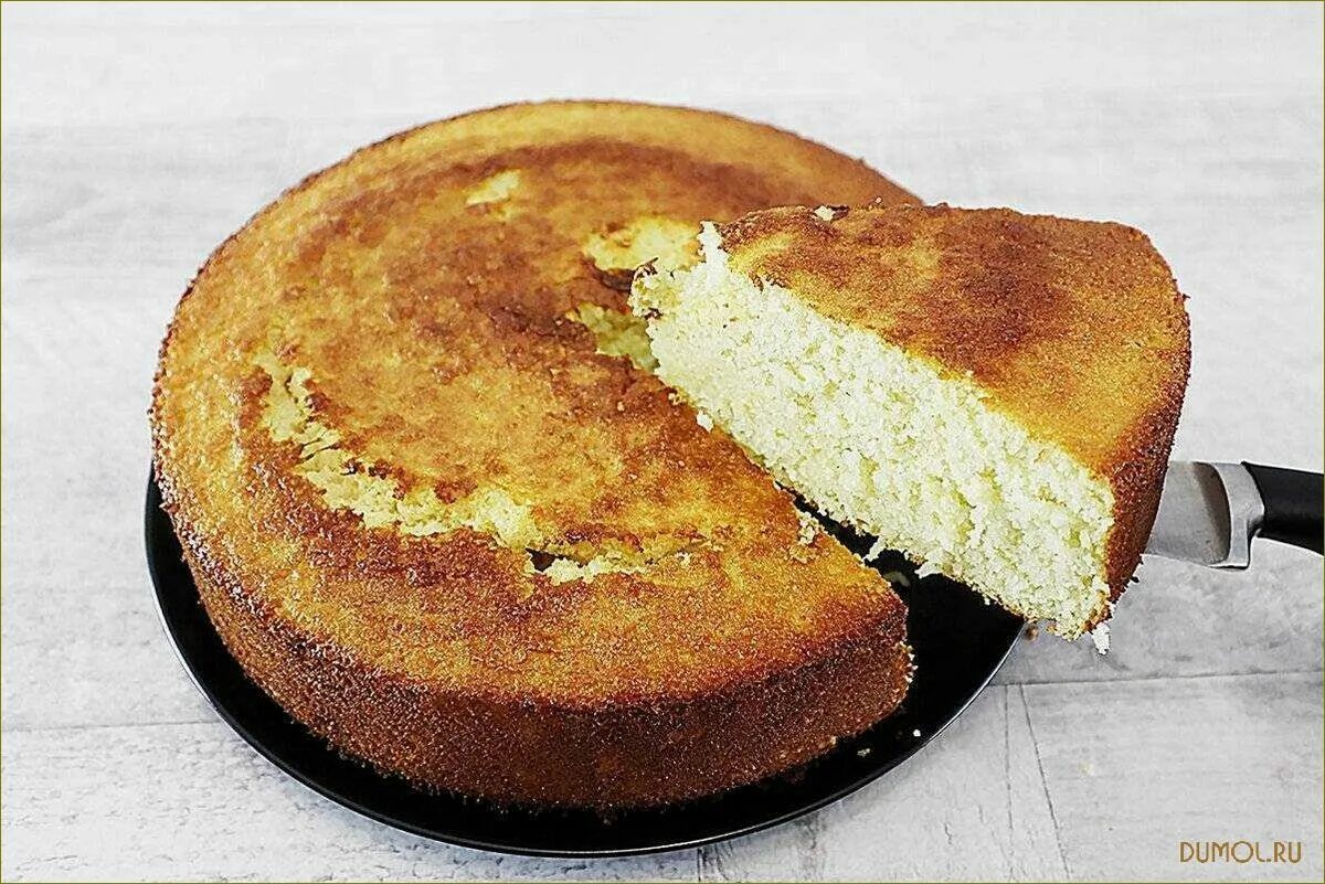 Пирог манник пошаговый рецепт с фото Пирог из манки и яиц