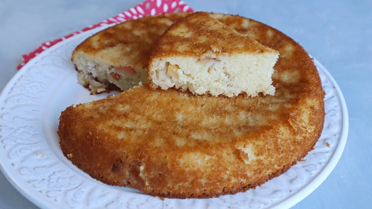 Пирог манный фото Манник с ЯБЛОКАМИ Который получится у ВСЕХ! Рецепт САМОГО Вкусного МАННИКА - You
