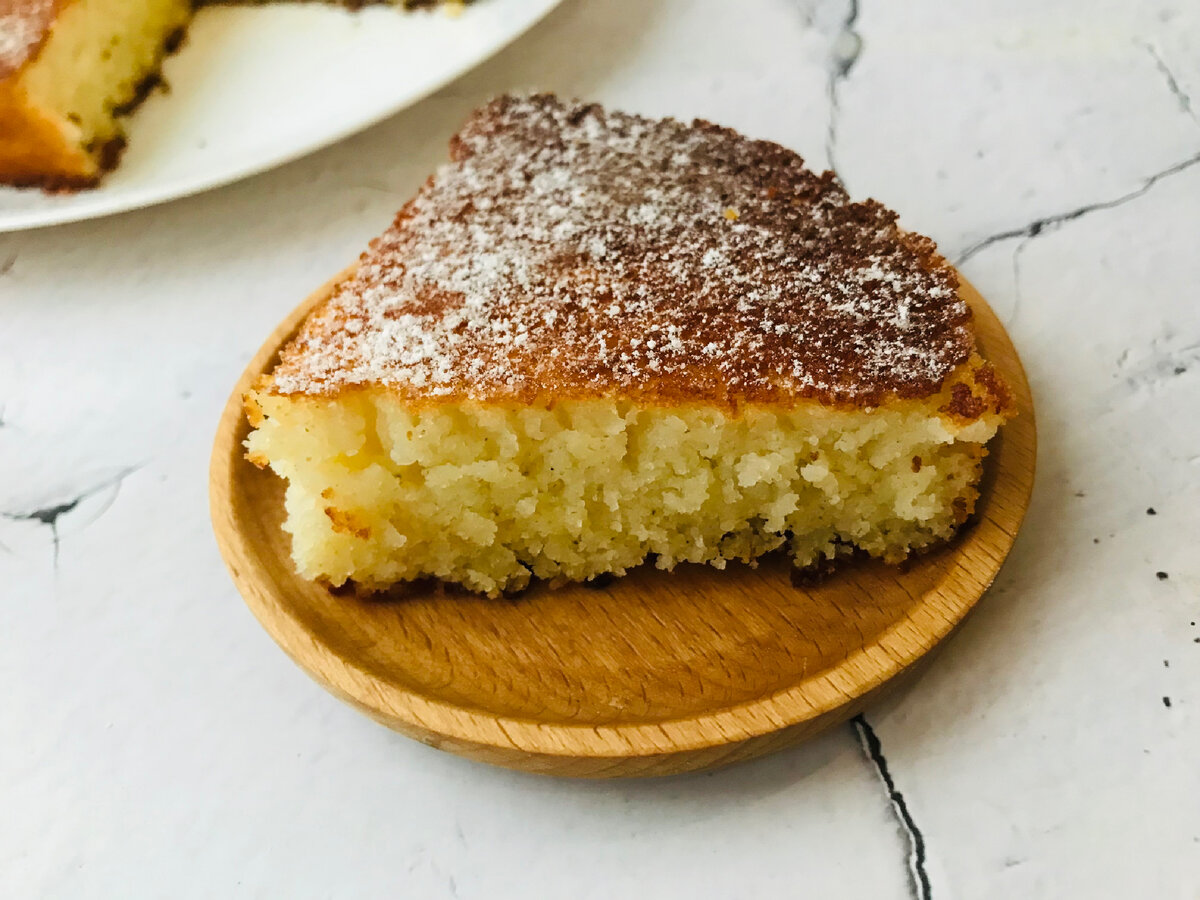 Пирог манный фото Беру стакан кефира и манки и делаю этот пирог к чаю! Нежный манник на кефире. Ку