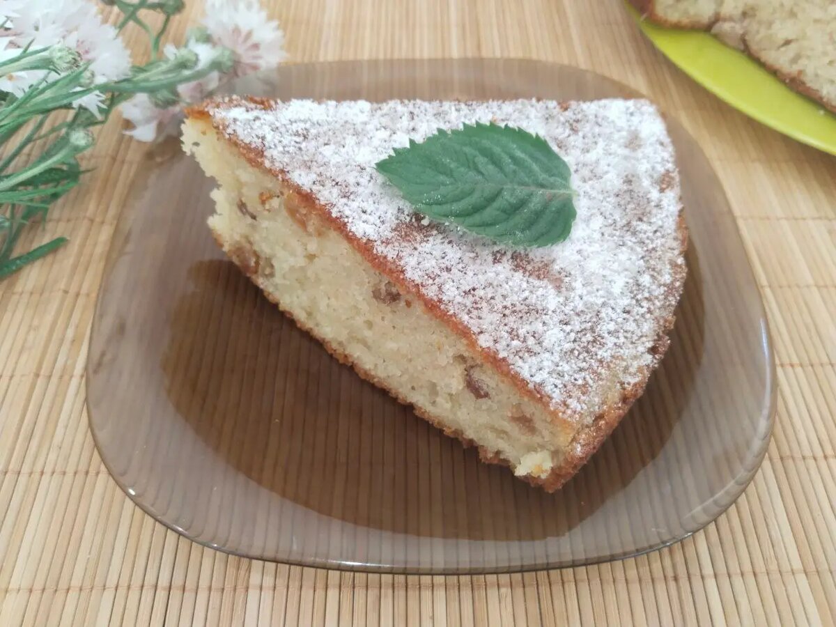 Пирог манный фото Пирог из манной крупы, изюма и муки, простой и вкусный Кулинарный блог Галины Ку