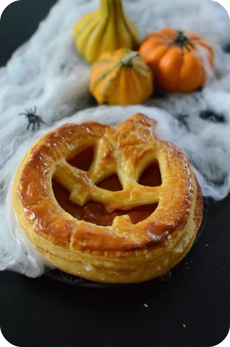 Пирог на хэллоуин фото Pumpkin Pie pour Halloween Recettes halloween, Gateau halloween facile et Cuisin
