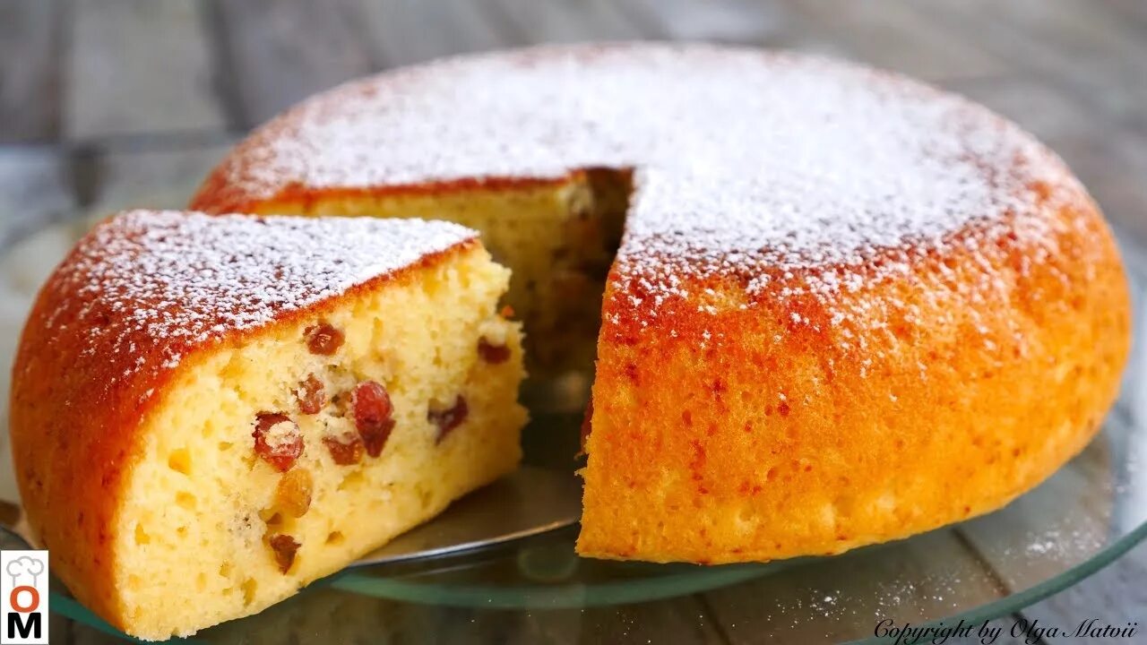 Пирог на кефире пышный фото Быстрый Пирог на Cметане и ВКУСНЯШКА у вас на столе - YouTube