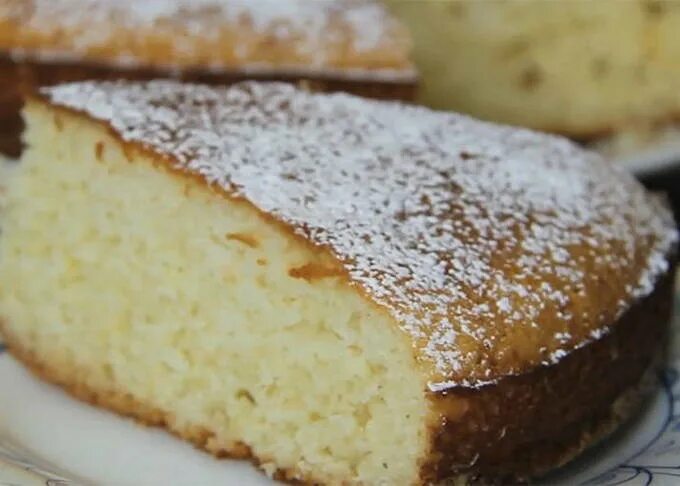 Пирог на кефире в духовке фото Манник с творогом - 7 очень вкусных рецептов в духовке с пошаговыми фото