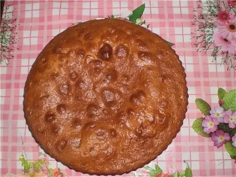 Пирог на кислом молоке фото SAY7 :: Быстрый фруктовый пирог на кислом молоке - Страница 16 : Выпечка сладкая
