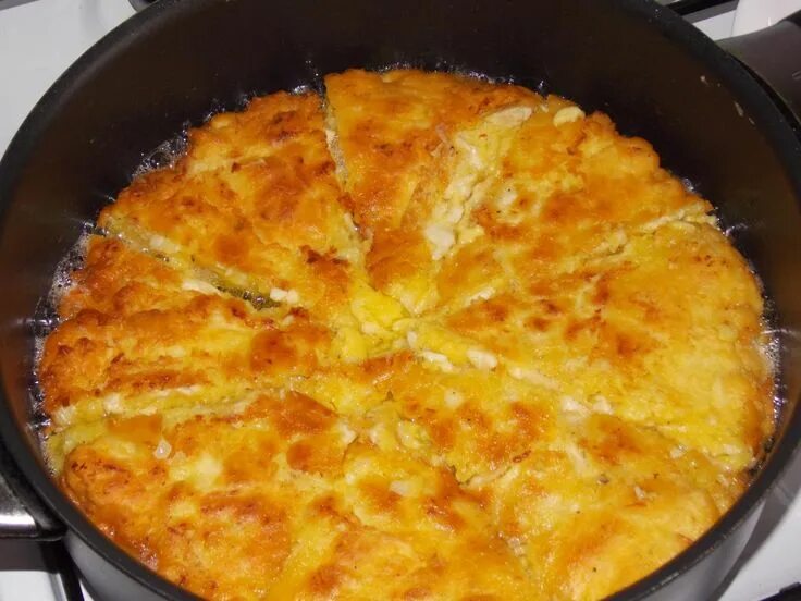 Пирог на сковороде пошагово с фото Ленивый пирог с курицей, на сковороде/Сайт с пошаговыми рецептами с фото для тех