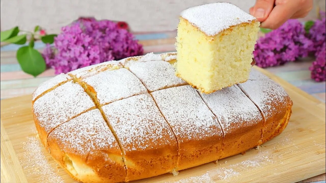 Пирог на сухом молоке фото Hot Milk Pie! Simple & Tasty! THE BEST RECIPE On Hot Milk! You will be delighted