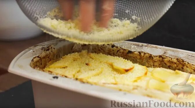 Пирог невидимка с грушами рецепт фото Рецепт: Пирог "Невидимка" с яблоками и грушами на RussianFood.com
