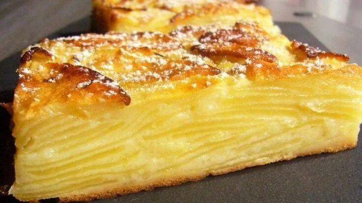Пирог невидимый с яблоками рецепт фото Torta di mele invisibile: 10 minuti, semplice e tanta frutta Яблочные десерты, Р