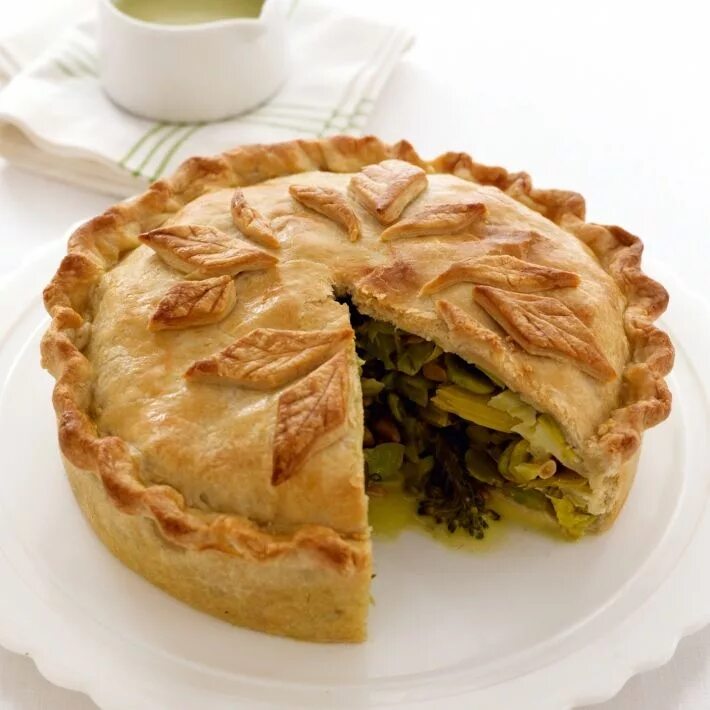 Пирог пай фото A Luxuriant Vegetable Pie Recipe Vegetable pie recipes, Vegetable pie, Recipes