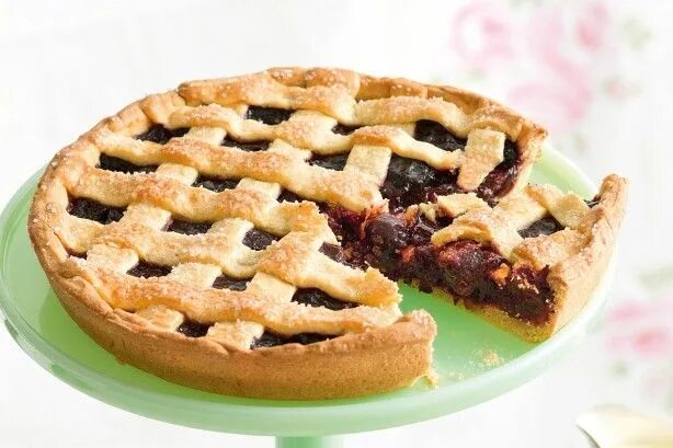 Пирог пай фото Cherry pie Recipe Cherry pie recipe, Fresh cherry pie recipe, Sweet cherry pie