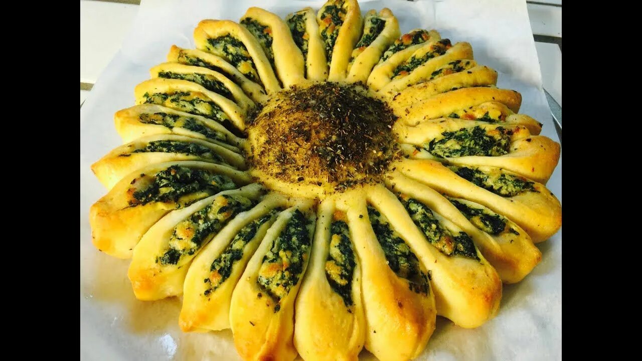 Пирог подсолнух рецепт с фото Spinach Sunflower Bread Recipe - Prini - Cooking With Prini Sunflower bread reci
