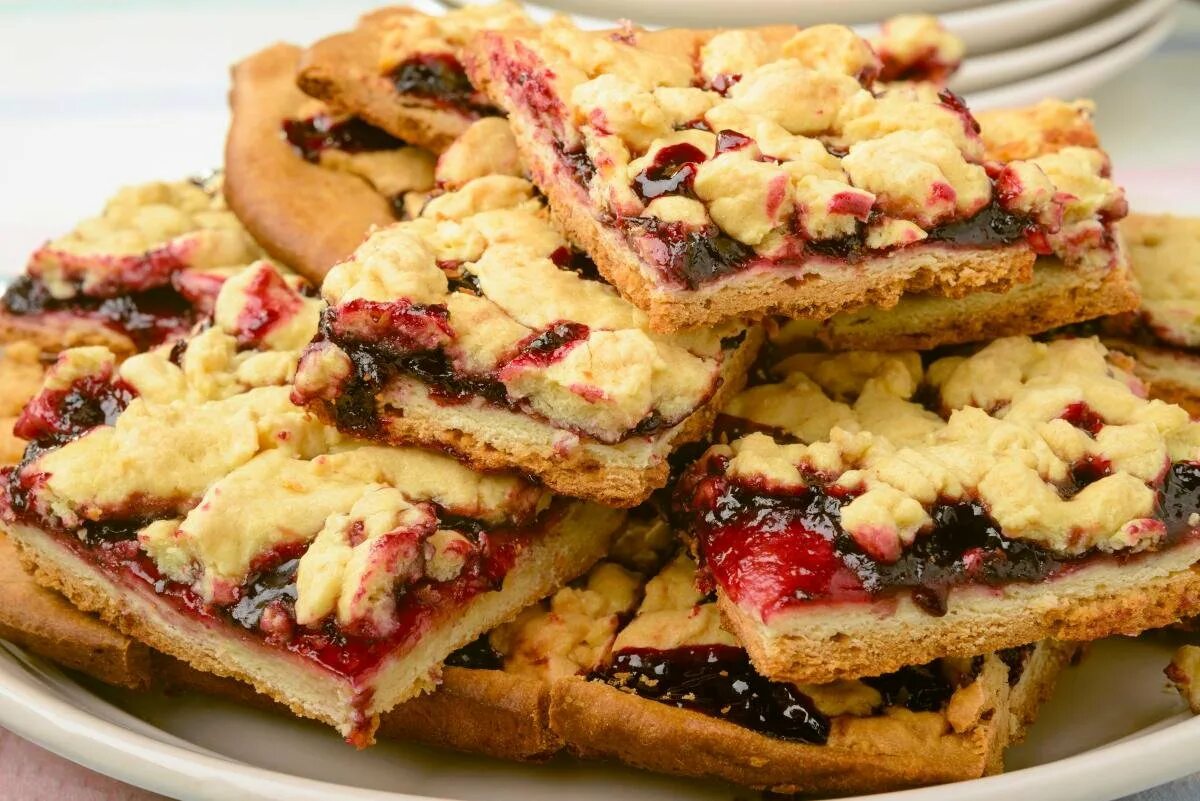 Пирог полоска с вареньем рецепт с фото Печенье с вареньем - вкусный рецепт с пошаговым фото