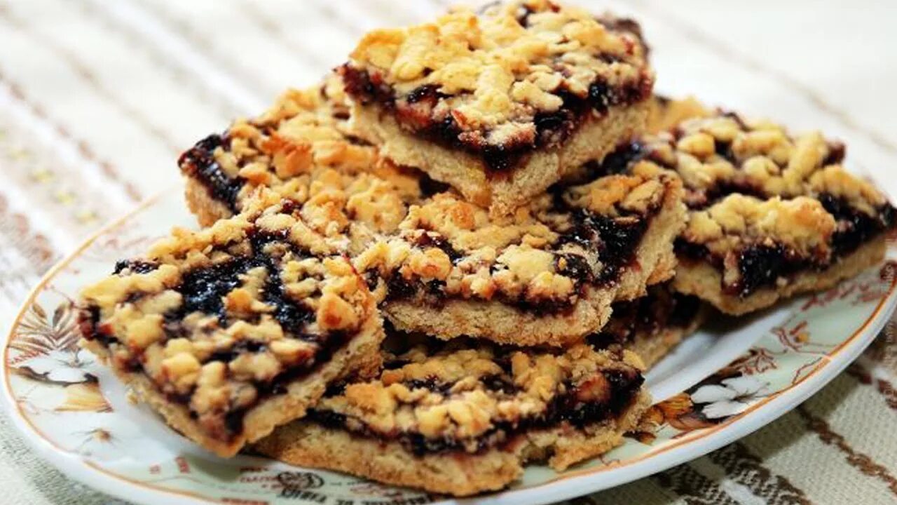 Пирог полоска с вареньем рецепт с фото Тертый пирог с вареньем / Вкусный рецепт пирога! - YouTube
