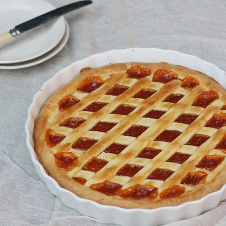 Пирог рецепт с фото повидло Apricot Jam Crostata (Crostata di Marmellata) Recipe on Food52 Recipe Recipes, A