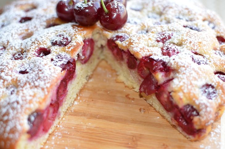 Пирог рецепты с фото простые и вкусные Пирог с вишней Рецепт Пироги с вишней, Пирог, Рецепты пирогов