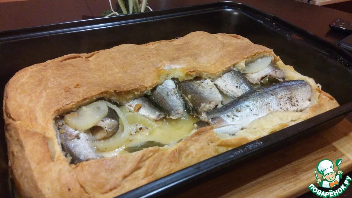 Пирог рыба фото Рыбный пирог: Альбом "Мои шедевры :)": Альбомы