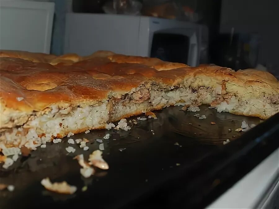 Пирог рыбный фото в духовке Пирог с сайрой и рисом - 1 ответов форум Babyblog