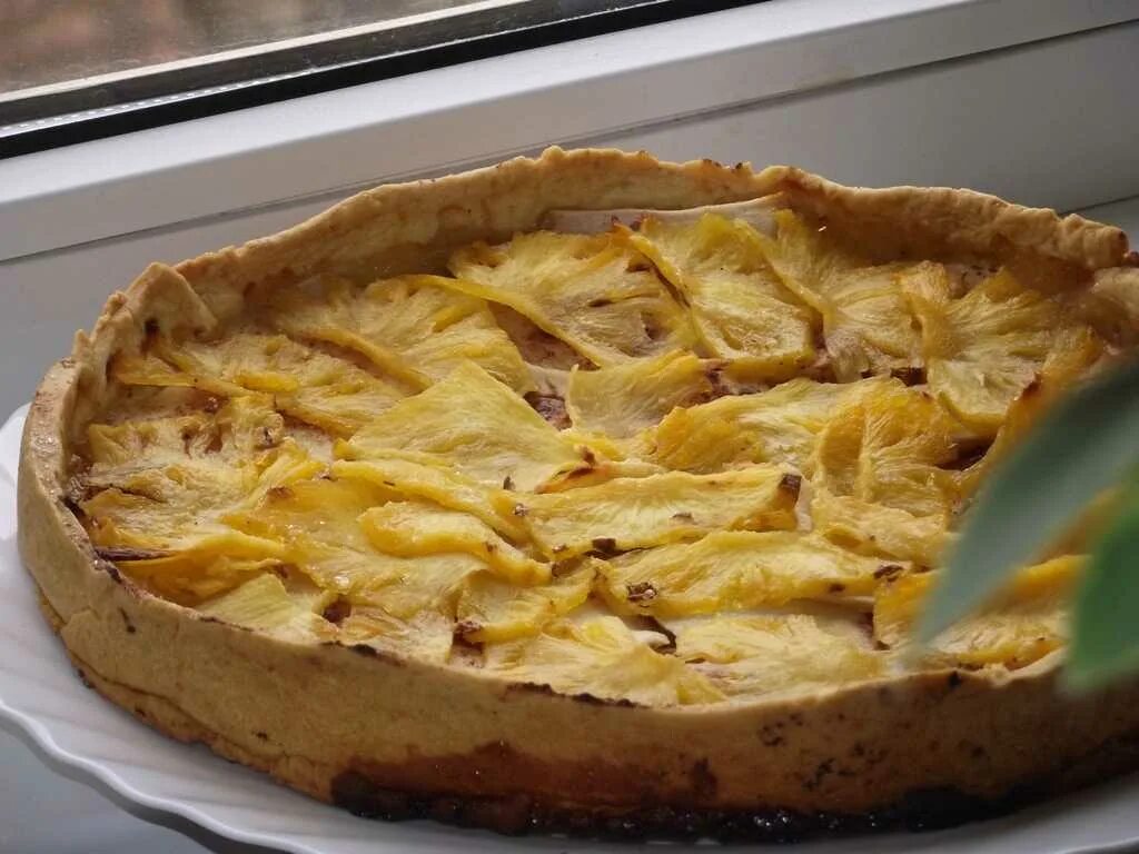 Пирог с ананасами фото Пирог с ананасами консервированными фото - Coffeebull.ru