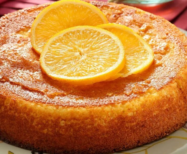 Пирог с апельсинами фото Gateau moelleux à l'orange - #à #gâteau #lorange #moelleux Gıda, Yemek tarifleri