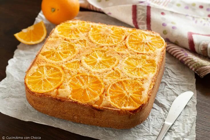 Пирог с апельсинами фото Torta rovesciata all’arancia Torta rovesciata, Idee alimentari, Cibi e bevande